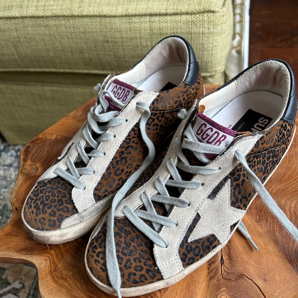 Golden Goose Super Star sneakers leopard - Size 38